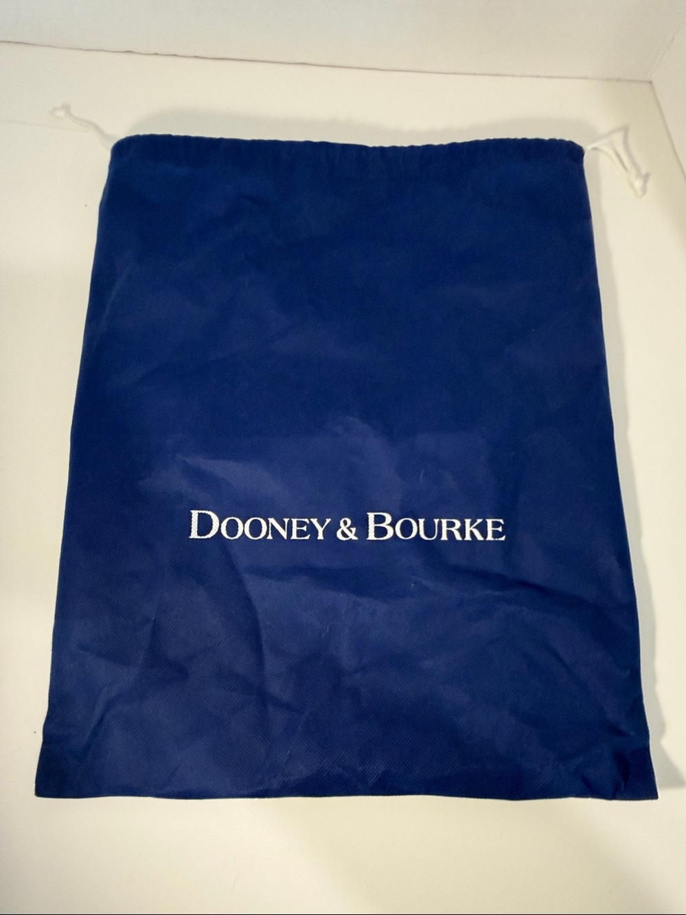 Dooney & Bourke Pebble Grain Leather Tasha Drawstring Shoulder Bag - Teal - Picture 9 of 9